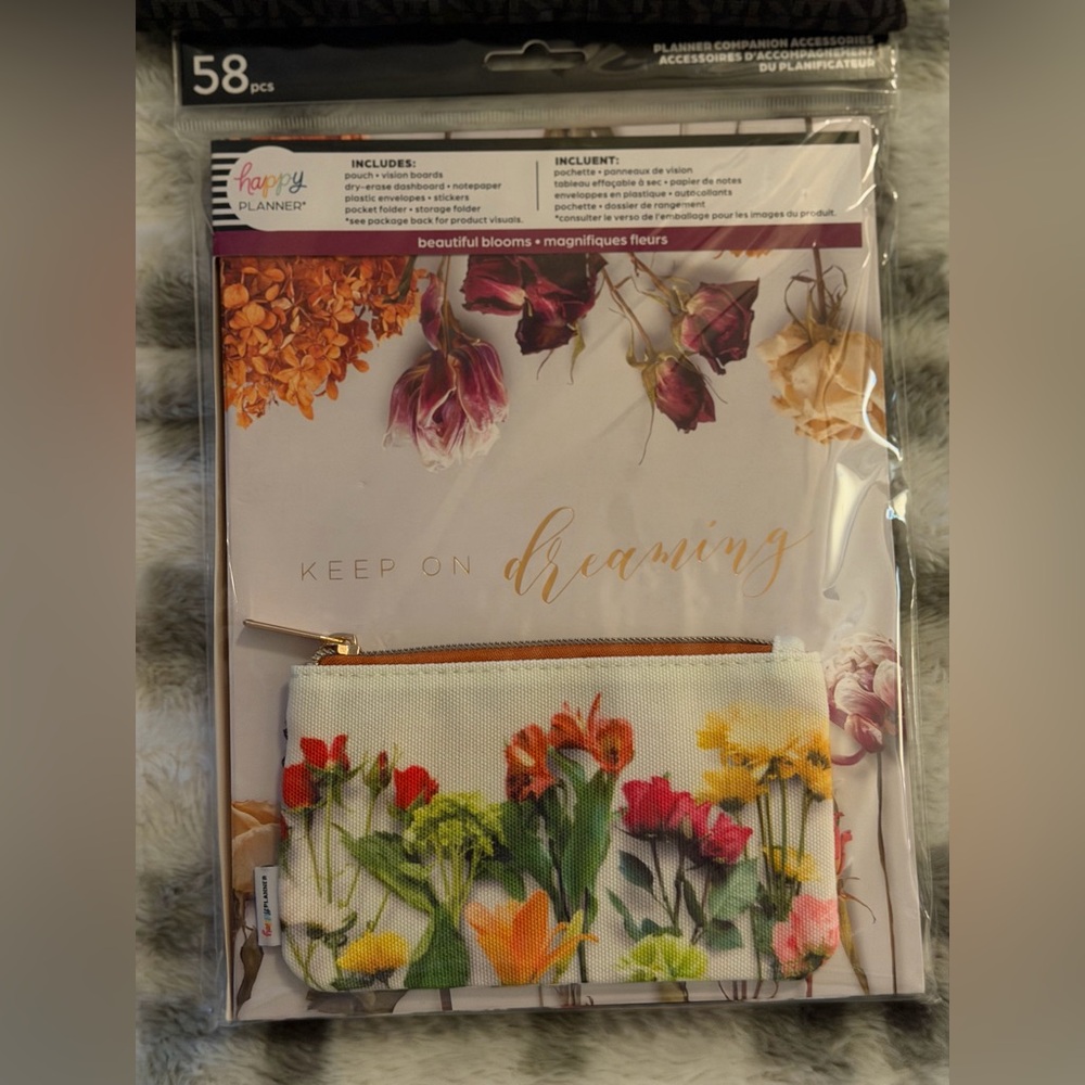 Happy Planner Companion Accessories “Beautiful Blooms - BRAND NEW!!”